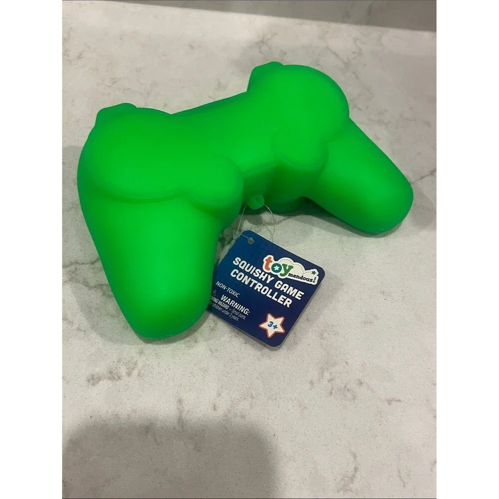 Toymendous Jumbo Squishy Game Controller  Neon Green 7